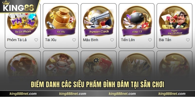 Điểm danh các siêu phẩm đình đám tại sân chơi