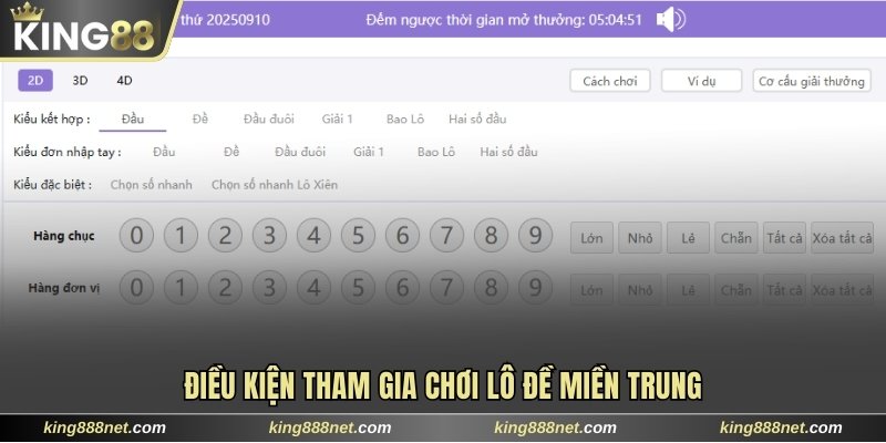 Bật Mí Mẹo Soi Cầu Xổ Số Miền Trung Bất Bại Từ Chuyên Gia 2025 Điều kiện tham gia chơi lô đề miền Trung
