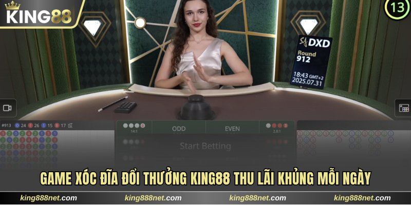 Game Xóc Đĩa Đổi Thưởng King88 Thu Lãi Khủng Mỗi Ngày Game Xóc Đĩa đổi thưởng King88