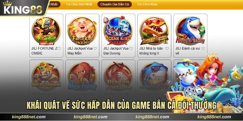 Bắn Cá Đổi Thưởng Chinh Phục Boss Kiếm Xèng Đã Tay 2025 Khái quát về sức hút của trò chơi săn ngư