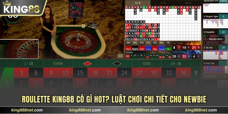Roulette King88 Có Gì Hot? Luật Chơi Chi Tiết Cho Newbie Roulette King88
